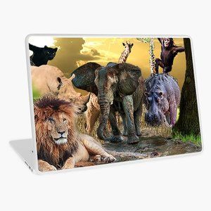ANIMAL KINGDOM LAPTOP SKIN * Designed and sold by SharksEye9
